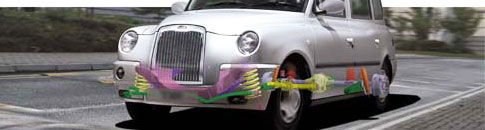 Suspension of the LTI TXI London Cab