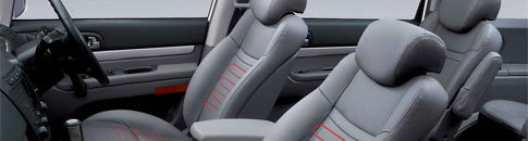 Comfort on the Space MPV Taxi